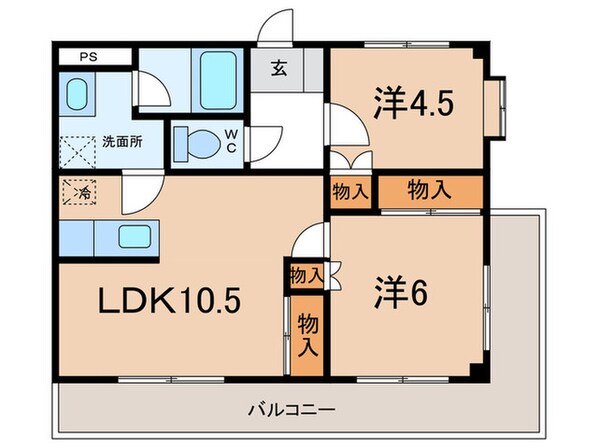 林壱番館の物件間取画像